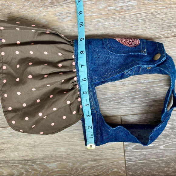 Dog Jean Dress - Picture 8 of 9